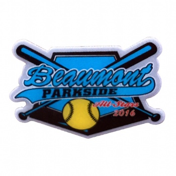 photo etched Baseball pins