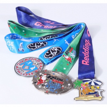 medal ribbon soft enamel