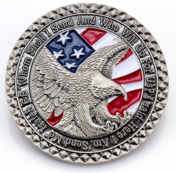 3D eagle coins