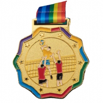 medal ribbon soft enamel