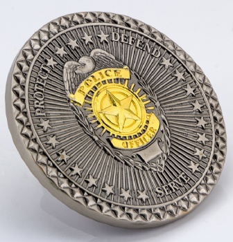 Double-plated coins